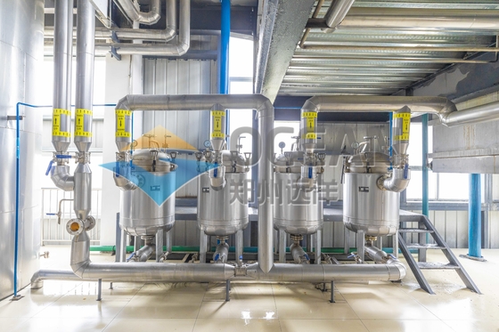 Varietas Kecil Jalur Pengolahan Ekstraksi Minyak Goreng ISO9001 Kontrol PLC Efisiensi Tinggi