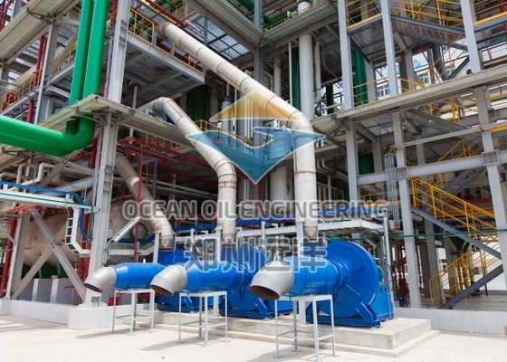 Peralatan Fraksinasi Kering Stainless Steel Sandblasting Minyak Kelapa Sawit Dengan Tekanan 0.6MPa