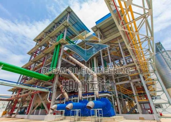 Peralatan Fraksinasi Kering Stainless Steel Sandblasting Minyak Kelapa Sawit Dengan Tekanan 0.6MPa