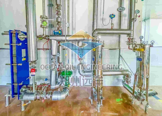 Pabrik Penyulingan Minyak Goreng Otomatis Sepenuhnya Mesin Kecil 3 Fase 380V/440V
