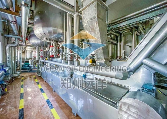 Peralatan Pabrik Minyak Otomatis Kontrol PLC Pendingin Air Bahan SS