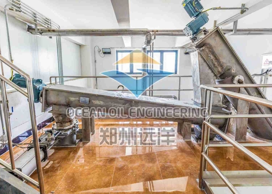 Pabrik Press Biji Minyak Pemanas Listrik Untuk Peralatan Produksi Minyak Goreng 150KW 50HZ