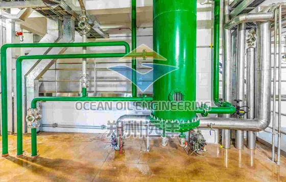 Pabrik Press Biji Minyak Stainless Steel 380V 1500tons Dengan Sistem Kontrol PLC