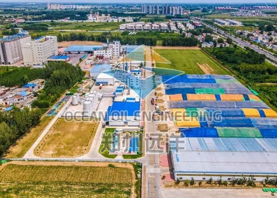 Peralatan produksi biodiesel stainless steel PLC dengan sistem pendinginan air