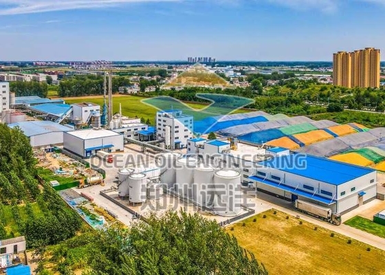 Lini Produksi Biodiesel Otomatis 500 Ton / Hari Dengan Sistem Kontrol PLC