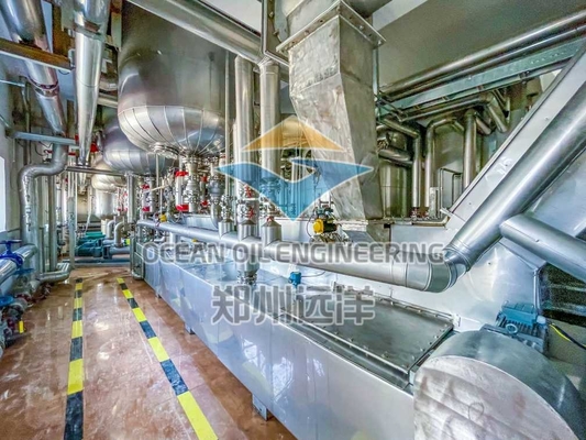 Pengolahan Kimia Minyak Makanan 304 Baja Ringan Dan Sistem Kontrol PLC CS