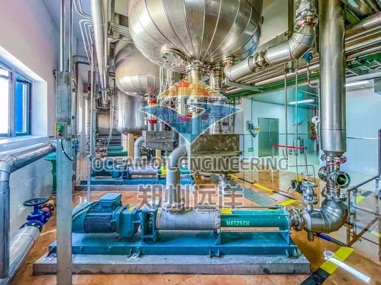 Pabrik Percetakan Biji Minyak Efisien Tinggi 50HZ Dengan Kapasitas 30-1500 Ton