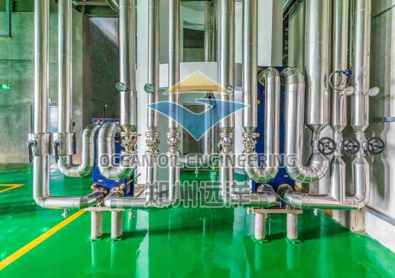 Pembangkit Fraksi Penghasil Minyak Efisiensi Tinggi Dan Penghematan Energi Dengan Ketinggian Nozzle 3m