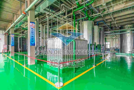 Mesin pengolahan minyak sawit stainless steel dengan instalasi pekerjaan sipil lengkap