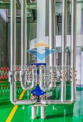 Mesin pembuatan biodiesel 380V otomatis untuk baja tahan karat komersial