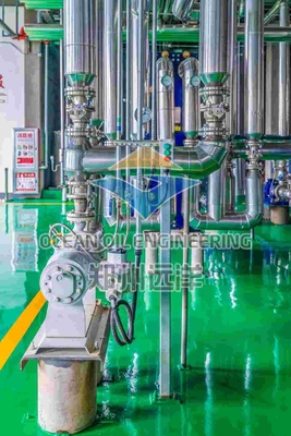 Peralatan Biodiesel yang Dikendalikan PLC Proses Distilasi dan Esterifikasi Asam Lemak