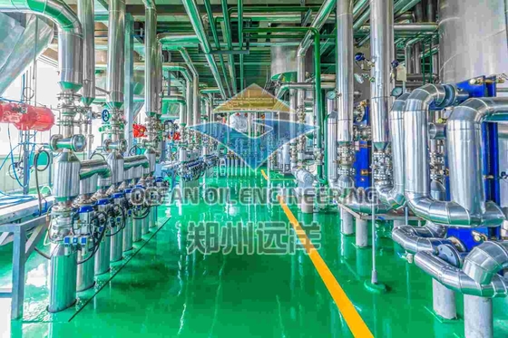 ISO9001 Pabrik Pembersihan Fisik 1000T/D Untuk Pengolahan Minyak Benih kapas