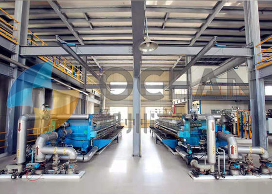 Peralatan Fraksinasi Dewaxing Minyak Rapeseed Winterization Kebisingan Rendah
