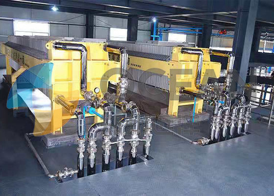 Plat Frame Membran Filter Mesin Press Peralatan Fraksinasi Minyak Goreng