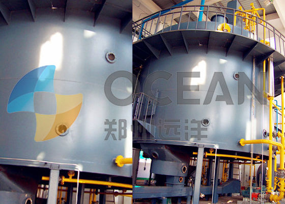 Rotate Extractor Rice Bran Solvent Plant Struktur Sederhana Ekstraksi Penuh