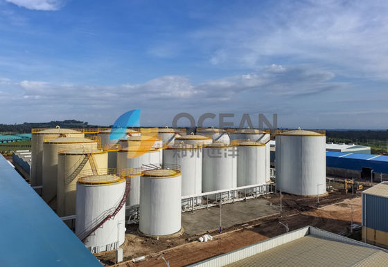 Pabrik Penyulingan Minyak Goreng Minyak Goreng Nabati ISO9001 Sangat Otomatisasi