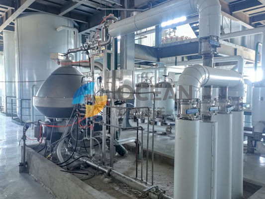 Soapstock Splitting Sunflower Oil Peralatan Penyulingan Minyak Goreng Untuk Interesterifikasi