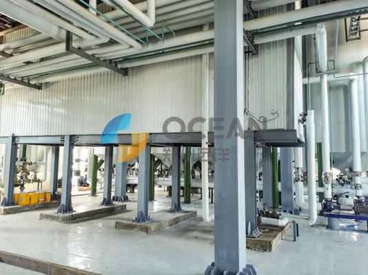Pabrik Penyulingan Kimia Berkelanjutan Minyak Nabati Proyek Turnkey 10-1500TPD