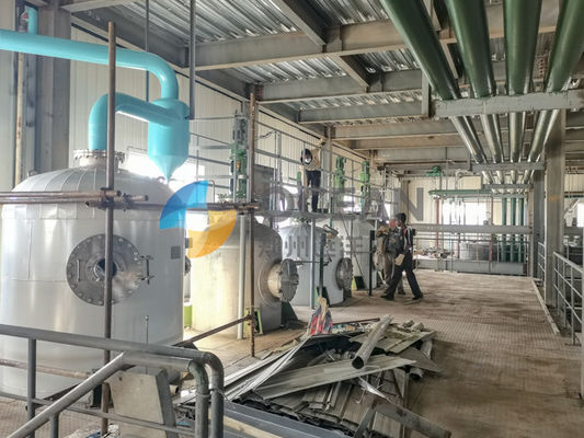 Pembersihan Pabrik Pretreatment Minyak Memilih Desain 3D OEM