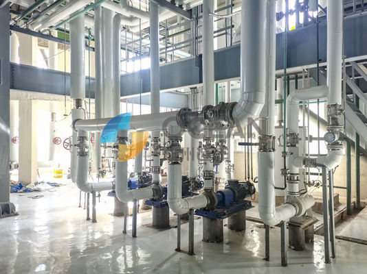 Pabrik Penyulingan Minyak Goreng Otomatis Stainless Steel 20-500 Ton / Hari