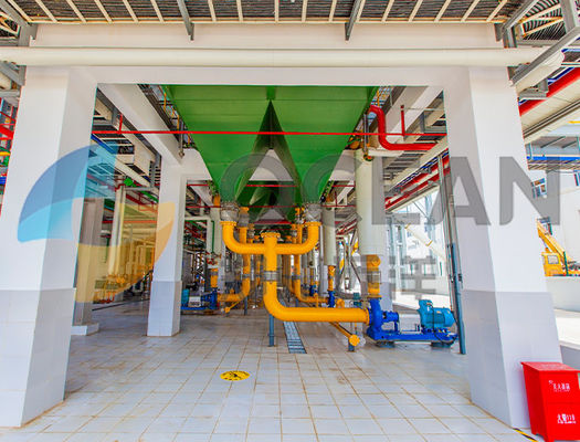 Pabrik Pretreatment Minyak Goreng CPO / TBS 1000-1500TPD Mesin Pengepres Minyak