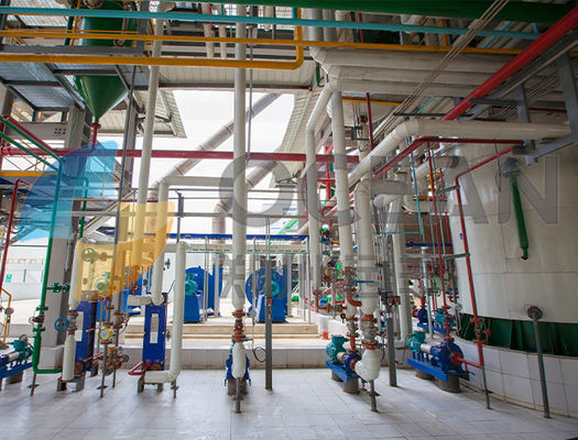 10-1000TPD Oilseed Press Plant ISO9001 Rapeseed Oil Press Hemat Energi