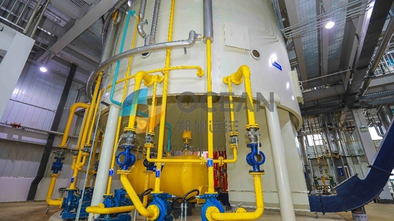 Memasak Pabrik Penyulingan Minyak Nabati Penghematan Energi 1500TPD OEM