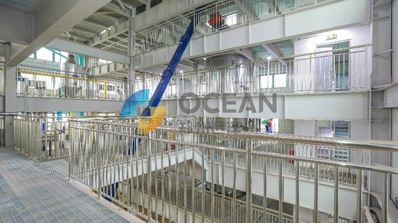 Memasak Pabrik Penyulingan Minyak Nabati Penghematan Energi 1500TPD OEM