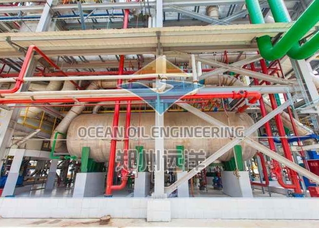 Peralatan Pemurnian Fisik Minyak Goreng 500TPD Untuk Lini Produksi Minyak Dedak Padi