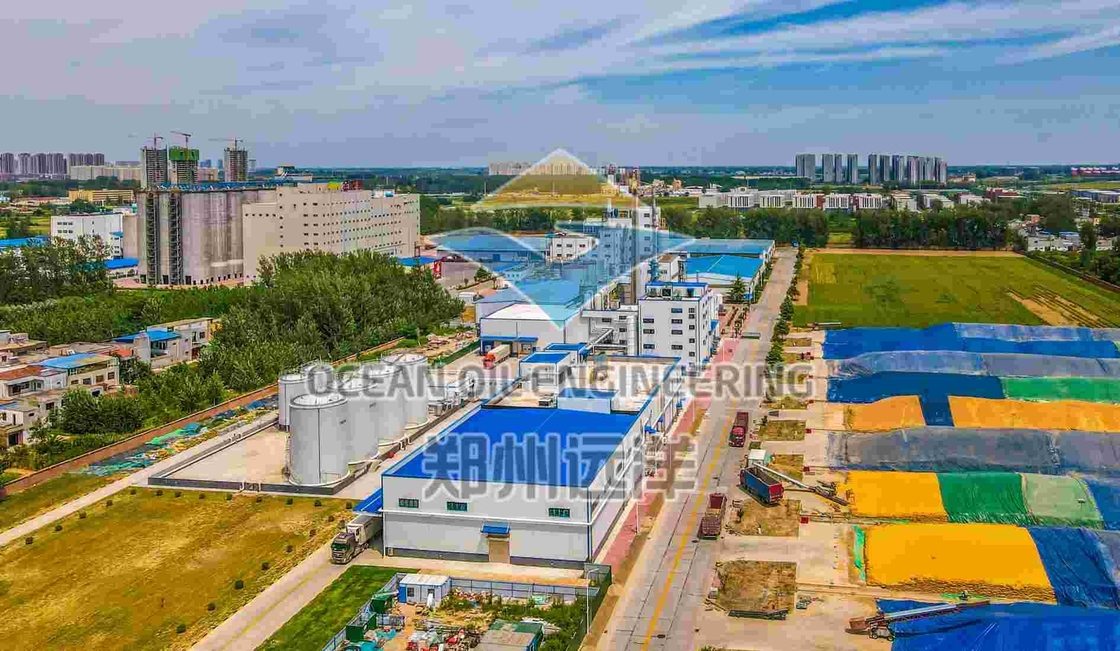 Pabrik Pretreatment Minyak Goreng Aotumatic Penuh Dengan Instalasi Di Lokasi Dan Shakelong