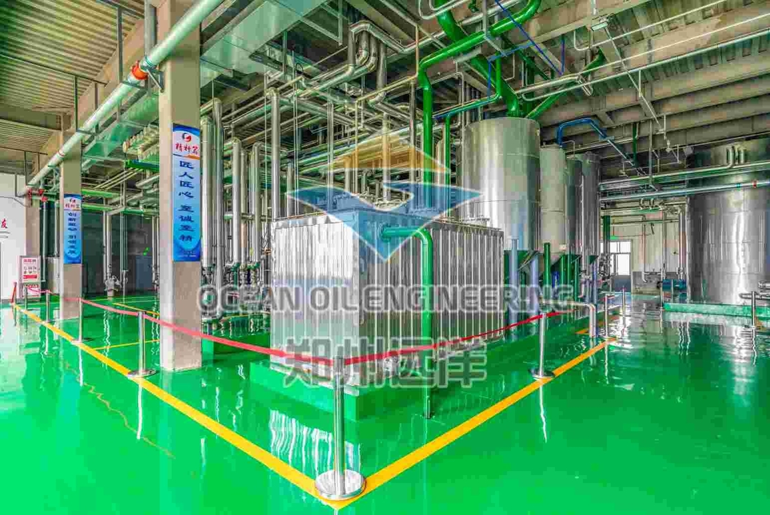 Mesin pengolahan minyak sawit stainless steel dengan instalasi pekerjaan sipil lengkap